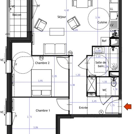  Annonces VINCENNES : Apartment | VITRY-SUR-SEINE (94400) | 62 m2 | 346 000 &euro; 