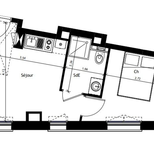  Annonces VINCENNES : Appartement | PARIS (75020) | 27 m2 | 330 000 &euro; 