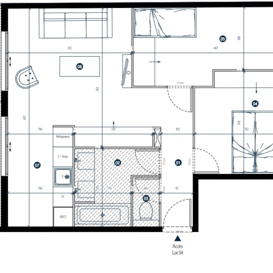  Annonces VINCENNES : Appartement | PARIS (75019) | 52 m2 | 502 600 &euro; 