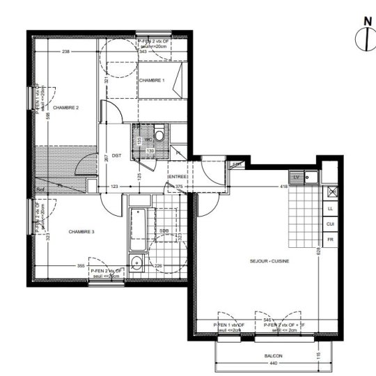  Annonces VINCENNES : Appartement | ROSNY-SOUS-BOIS (93110) | 86 m2 | 369 000 &euro; 