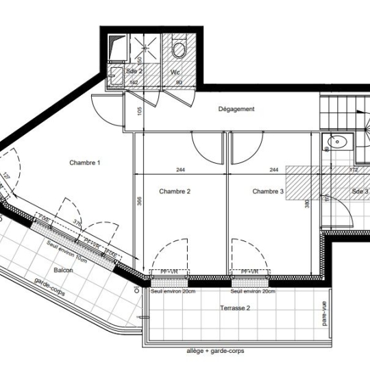  Annonces VINCENNES : Appartement | CHAMPIGNY-SUR-MARNE (94500) | 94 m2 | 427 000 &euro; 