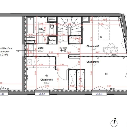  Annonces VINCENNES : Maison / Villa | VAUJOURS (93410) | 108 m2 | 425 000 &euro; 