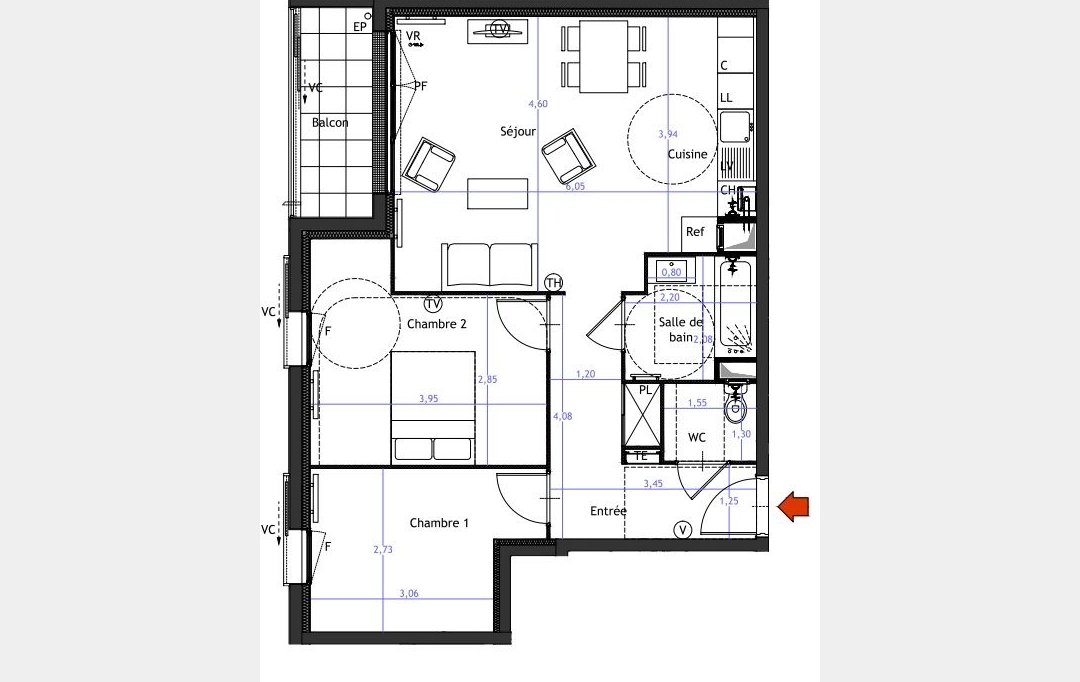 Annonces VINCENNES : Apartment | VITRY-SUR-SEINE (94400) | 62 m2 | 346 000 &euro; 